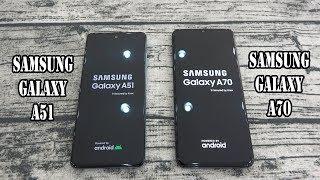 Samsung Galaxy A51 vs Samsung Galaxy A70 | SpeedTest and Camera comparison