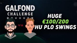 Huge Swings at €100/€200 HU PLO: Galfond Challenge Day 2 & 3
