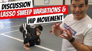 Lasso Sweep Variations & Hip Movement: Eduardo's After-class Discussions