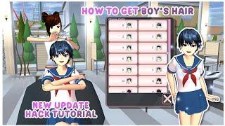 NEW Update Hack  How to get the boy's hair in Sakura School Simulator | Easy Tutorial 
