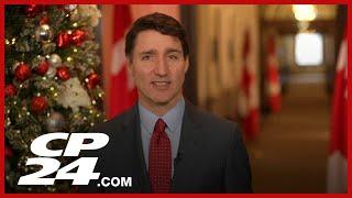 Prime Minister Justin Trudeau releases holiday message