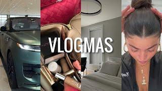 VLOGMAS DAY 3: my slick back bun routine, cooking + picking up my car from service!
