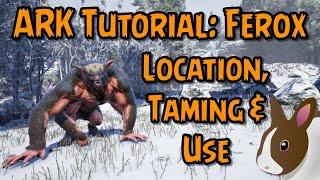 How to Tame & Use a Ferox in ARK: Survival Evolved | PC | PS | Xbox #ark #genesispart1