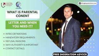 Parents Consent Letter for UK visa tier 2 Dependent #ukimmigrationsolicitors