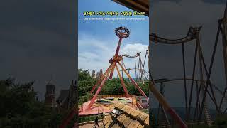 경주월드 거꾸로 매달리는 스릴만점 "크라크" "Krak" is the thrill of hanging upside down in Gyeongju World #경주월드 #공포의크라크