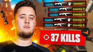 HOW DID ZYWOO REACH 37 KILLS IN THIS EPIC FACEIT GAME?!