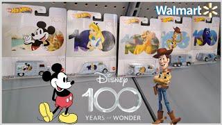 Disney 100 Years of Wonder Hot Wheels Cars Walmart Mickey Mouse, Toy Story, Lion King