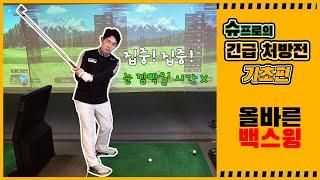 슈프로의 긴급 처방전 – 기초편 (백스윙)