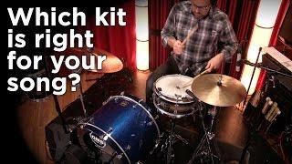 Which Kit is Right for Your Song? Drum Tracks by Dylan Wissing | Indie Studio Drummer