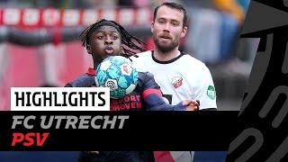 Highlights FC Utrecht - PSV