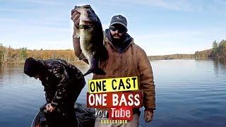 Largemouth Bass caught on MS Slammer - 4lb 13oz - One Cast One Bass Subscriber Edition Mini Moment8