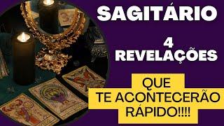 SAGITÁRIO | 4 COISAS QUE TE ACONTECERÃO LOGO!( PREVISÕES/TAROT/SIGNOS).