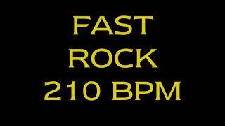 Drum Loops for Practice Fast Rock 210 bpm