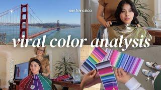 I got the viral TikTok color analysis to find out what colors I can't wear...