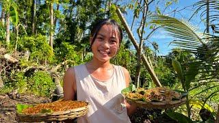 Fresh Veggies from the Market to make snack for the carpenter (Biko,Pancit,Lumpia) Countryside Life