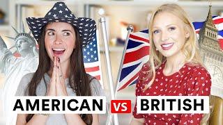 BRITISH vs AMERICAN ENGLISH | Pronunciation Comparison!