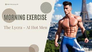 Morning Exercise | AI Hot Men in Lycra