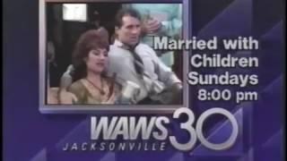 WAWS-TV Channel 30 Jacksonville Promos and ID Call. (June 1987)