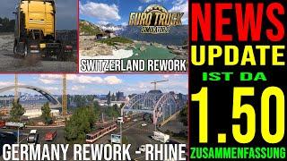 ETS2 NEWS  Update 1.50 ist da - Zusammenfassung ᐅ Biggest Update