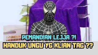 handuk ungu lejja ?? ternyata handuk ungu lejja favorit netizen