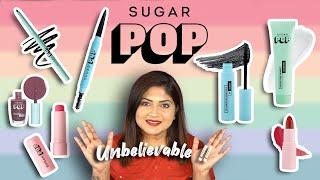 *NEW* SUGAR POP COSMETICS REVIEW  | #sugarpop #nykaa #justbarnaa