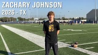 Rubio Long Snapping, Zachary Johnson, October 27, 2024