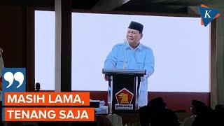 Kata Prabowo soal Cawapres yang Akan Mendampinginya di Pilpres 2024