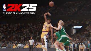 NBA 2K25 | Magic vs Bird | 1983 Lakers vs Celtics in 80' TV Style Presention!