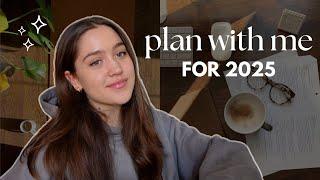 plan with me for 2025 | setting goals using Notion & AI