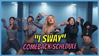 (G)I-DLE Comeback Schedule for Album I SWAY