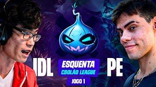 SHOWMATCH CBOLÃO LEAGUE: IDL E-SPORTS vs PURPLE EATERS (gringos) | MD3 - Jogo 1