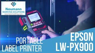 Epson LW-PX900 Label Printer CORPORATE video