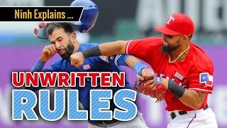 The Unwritten Rules of Baseball - EXPLAINED!  (Fighting, Drilling, Brawling, Retaliation & more)