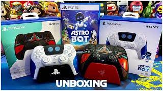 Playstation Astro Bot and Concord Dualsense Controller Unboxing