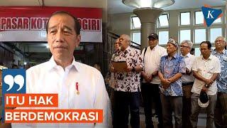 Civitas UGM Rilis Petisi Bulaksumur, Jokowi: Itu Hak Berdemokrasi