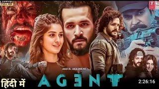 Agent (2024) South Hindi Movie || Akhil Akkineni & Mammootty || Dubbed movie|| south indian movies||