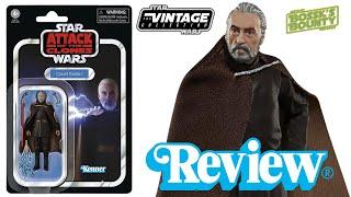 Star Wars The Vintage Collection Count Dooku VC307 Review!