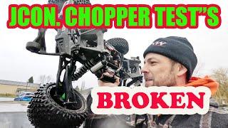 Jconcepts Choppers Day 2 Testing Failure on the 1/5th hex insert.