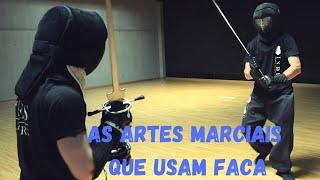 Quatro artes marciais que usam faca