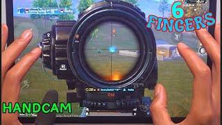 BEST AIM NO GYROSCOPE SPRAY 230M‼️ 6FINGER CLAW HANDCAM - IPAD PRO M2 PUBG MOBILE