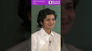 SHRUTI SHARMA - AIR 1 | BYJU’S IAS Tablet Student #shorts