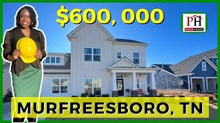 Murfreesboro Homes For Sale| Model Home Tour | Shelton Square | Murfreesboro TN | 4+ | 3.5+ 