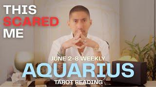 AQUARIUS 🫣 You’ll Only See This When You’re Ready To Know JUNE TAROT CARD READING