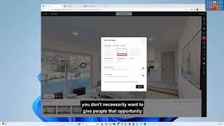 WGAN-TV: Matterport Post Production Workshop: Tour Settings For The Highlight Reel