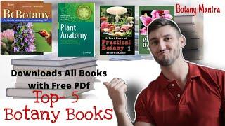 Top - 5 Botany Books  Download Free PDF files Only on Botany Mantra