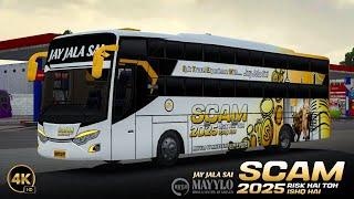 Jay Jala Sai travels bus livery | MAYYLO YT | bus simulator indonesia | bussid mod