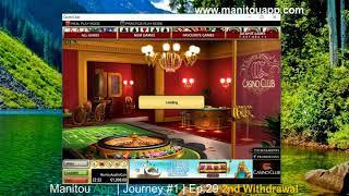 Manitou App | Journey #1 | Ep. 29 | Casino Club | live RNG online roulette | Withdrawal #2