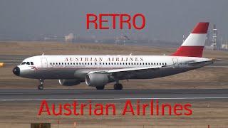 RETRO Austrian Airlines "Old Livery" / Vienna Airport