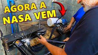 O PROJETO DA DOBRADEIRA HIDRAULICA FICOU INCRÍVEL -  Electric/Hydraulic Tubing Bender