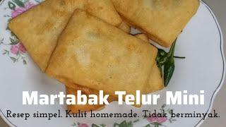 Menu Berbuka | Martabak Telur Mini Favorit Anak-Anak dengan Dobel Prohe